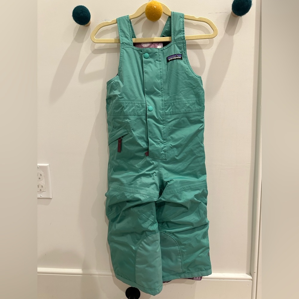 patagonia snow bib 2T - EUC - worn once!